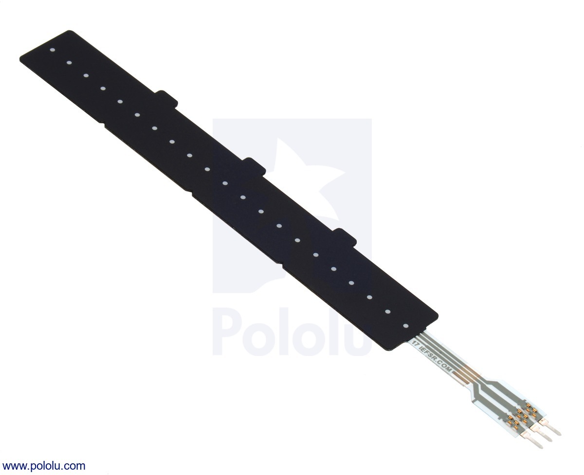 Force-Sensing Linear Potentiometer: 4.0?×0.4? Strip, Customizable ...