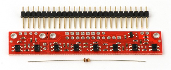 QTR-8A Reflectance Sensor Array – Zambeca 🤖 Robótica Educativa
